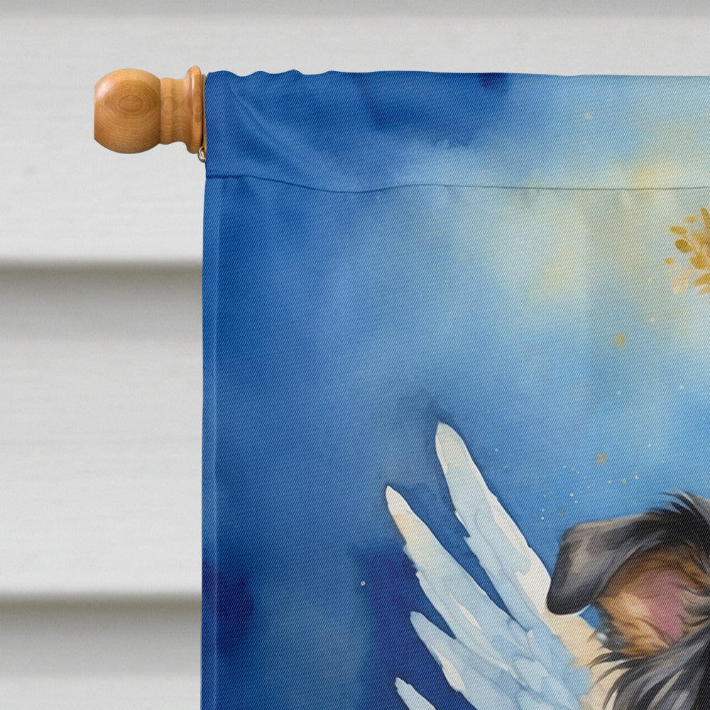 Collie My Angel House Flag