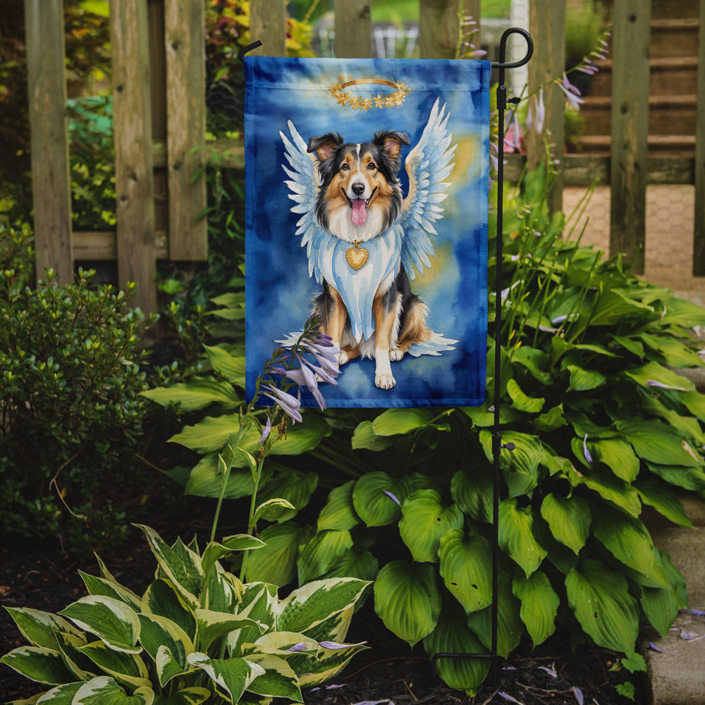 Collie My Angel Garden Flag