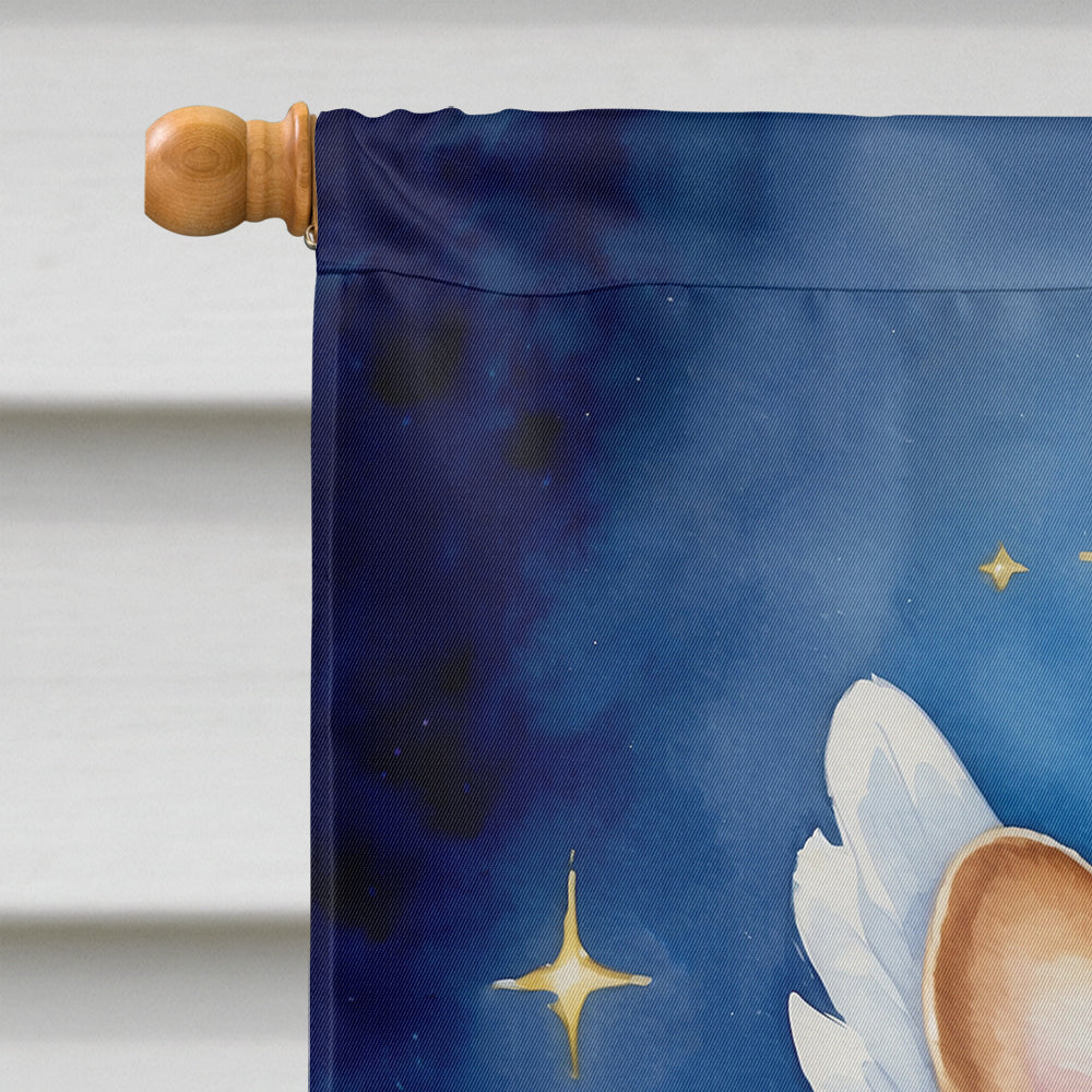 Corgi My Angel House Flag