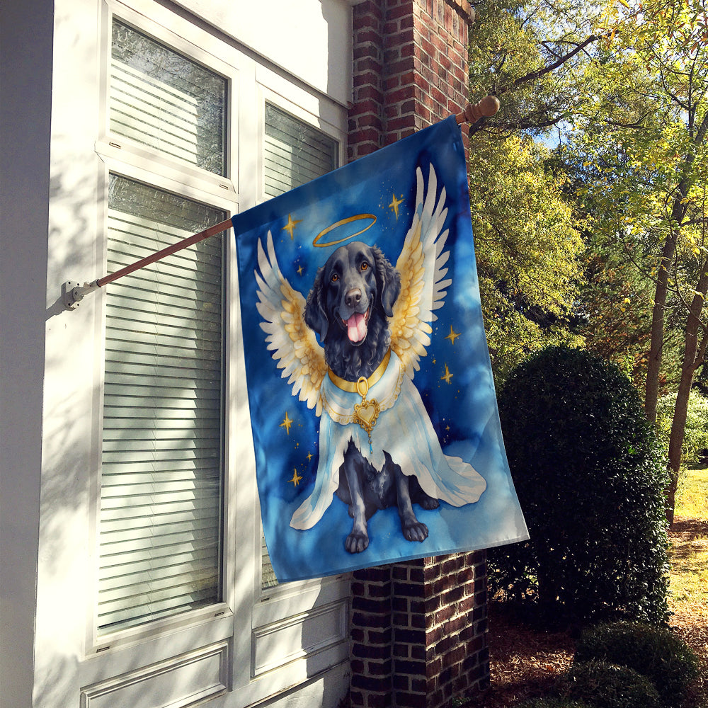 Curly-Coated Retriever My Angel House Flag