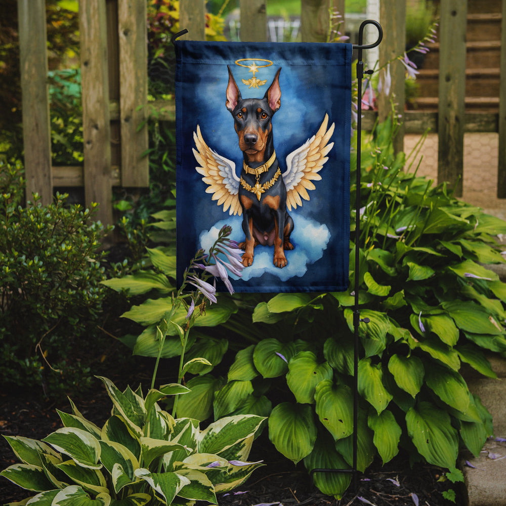 Doberman Pinscher My Angel Garden Flag