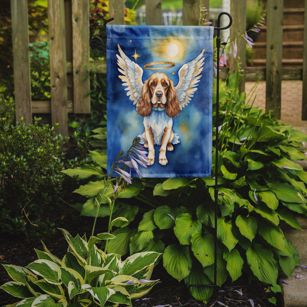 English Cocker Spaniel My Angel Garden Flag