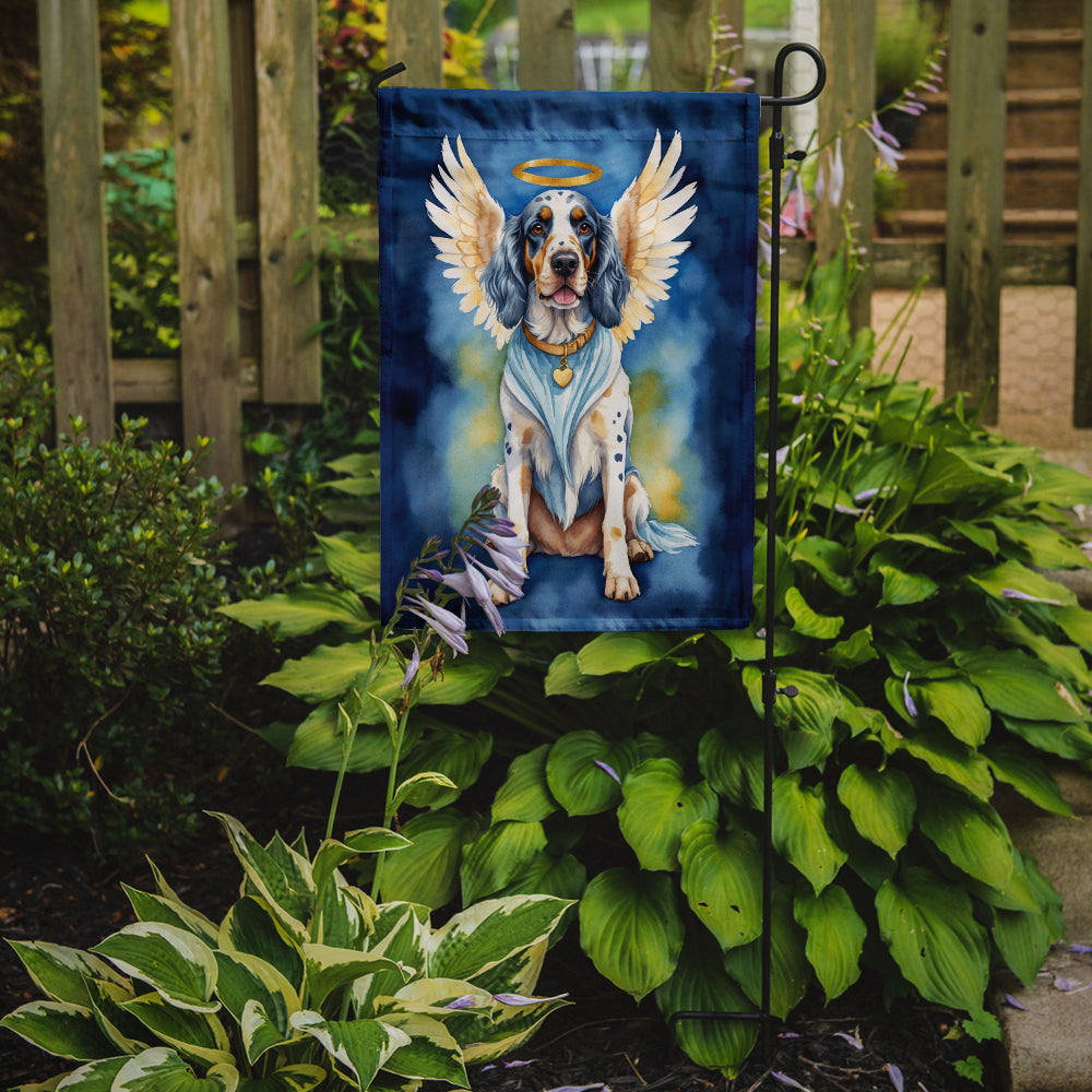 English Setter My Angel Garden Flag