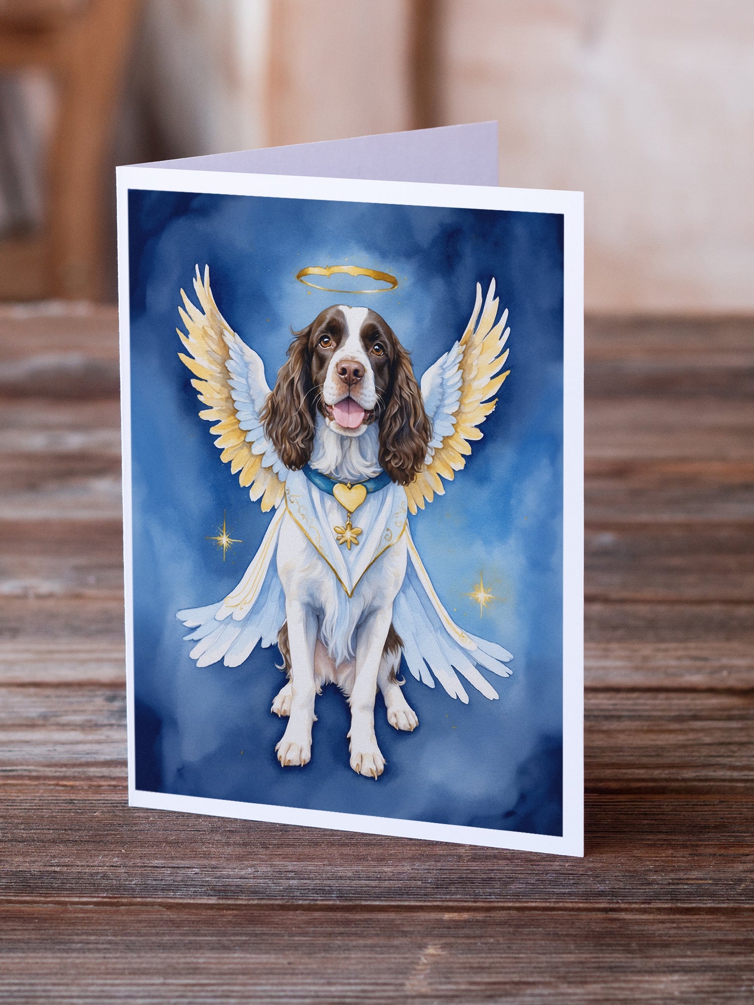 Buy this English Springer Spaniel My Angel Greeting Cards Pack of 8