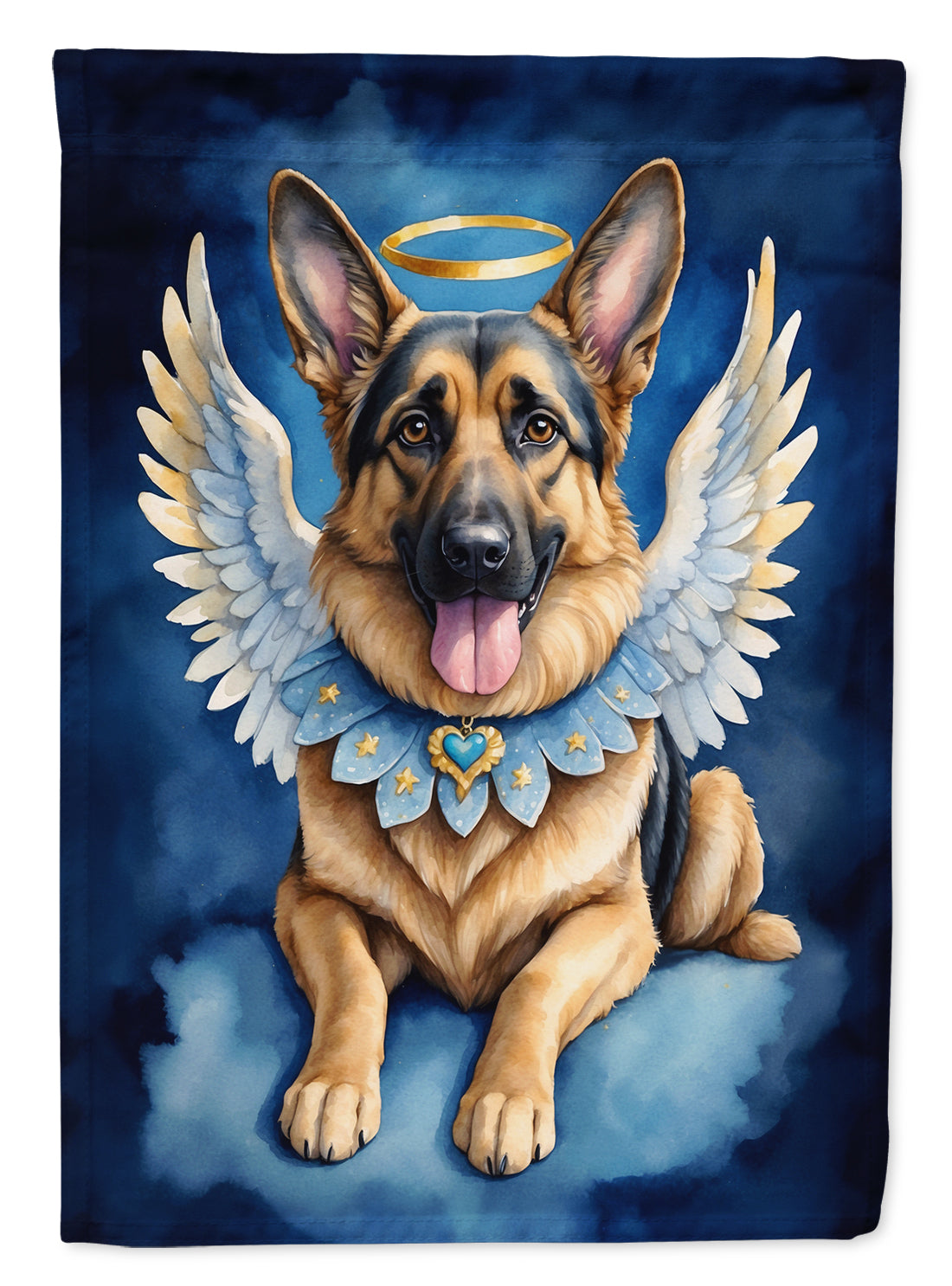 Buy this German Shepherd My Angel House Flag