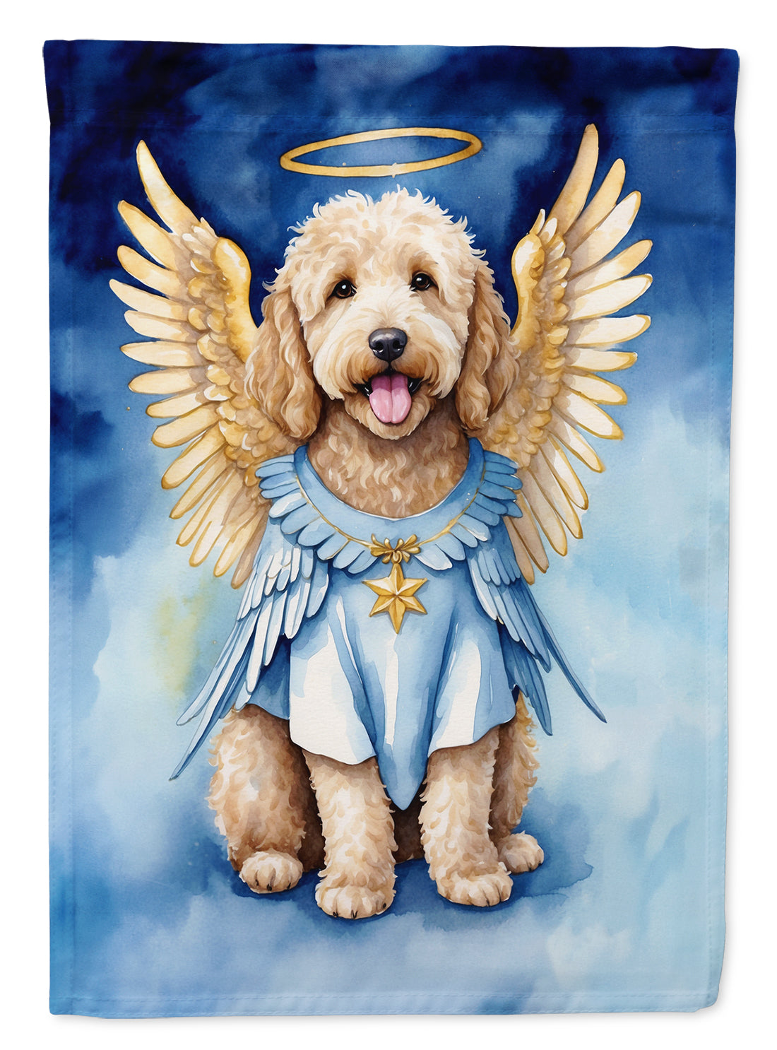 Buy this Goldendoodle My Angel House Flag