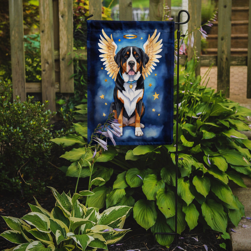 Greater Swiss Mountain Dog My Angel Garden Flag