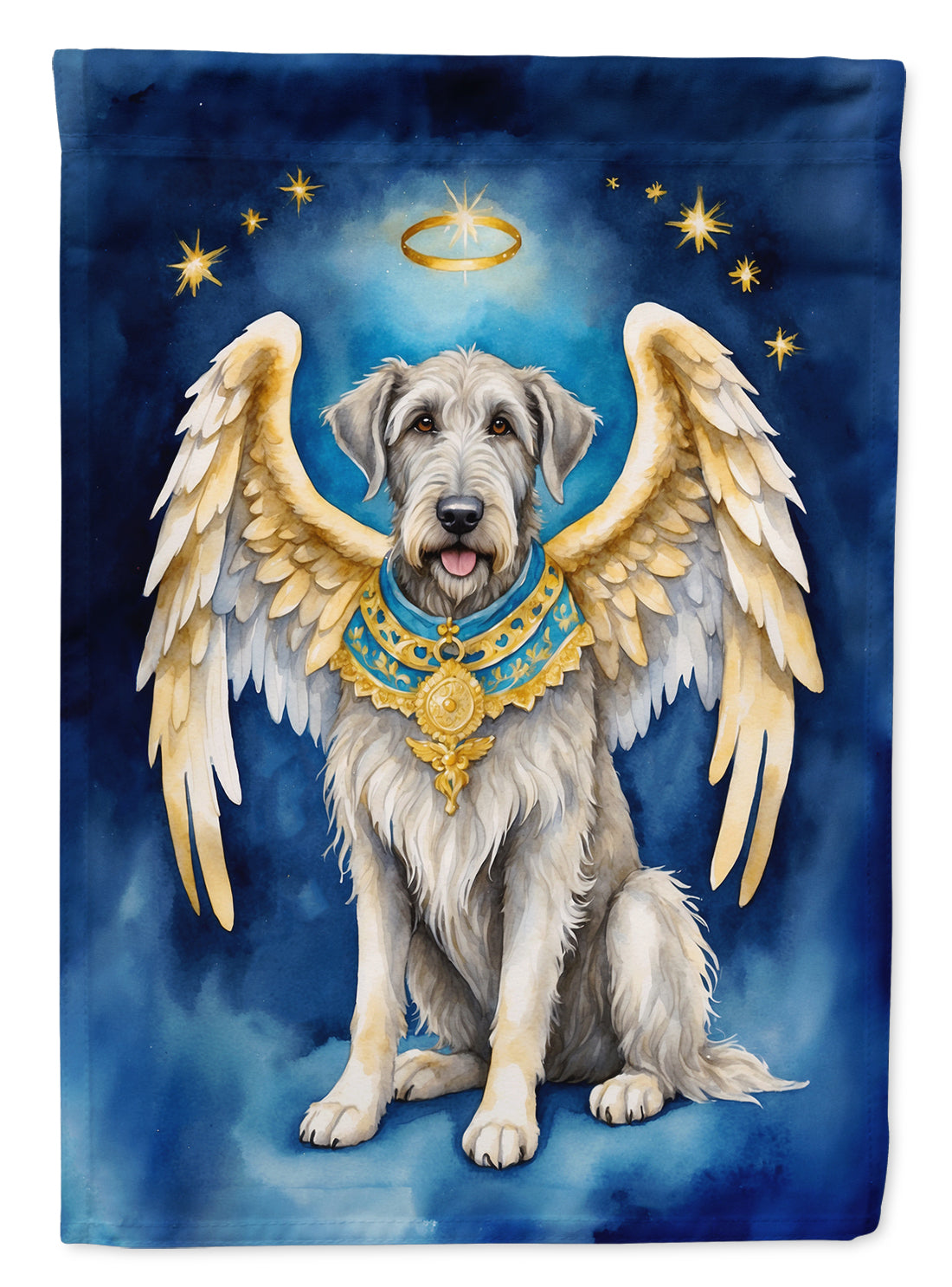 Buy this Irish Wolfhound My Angel Garden Flag