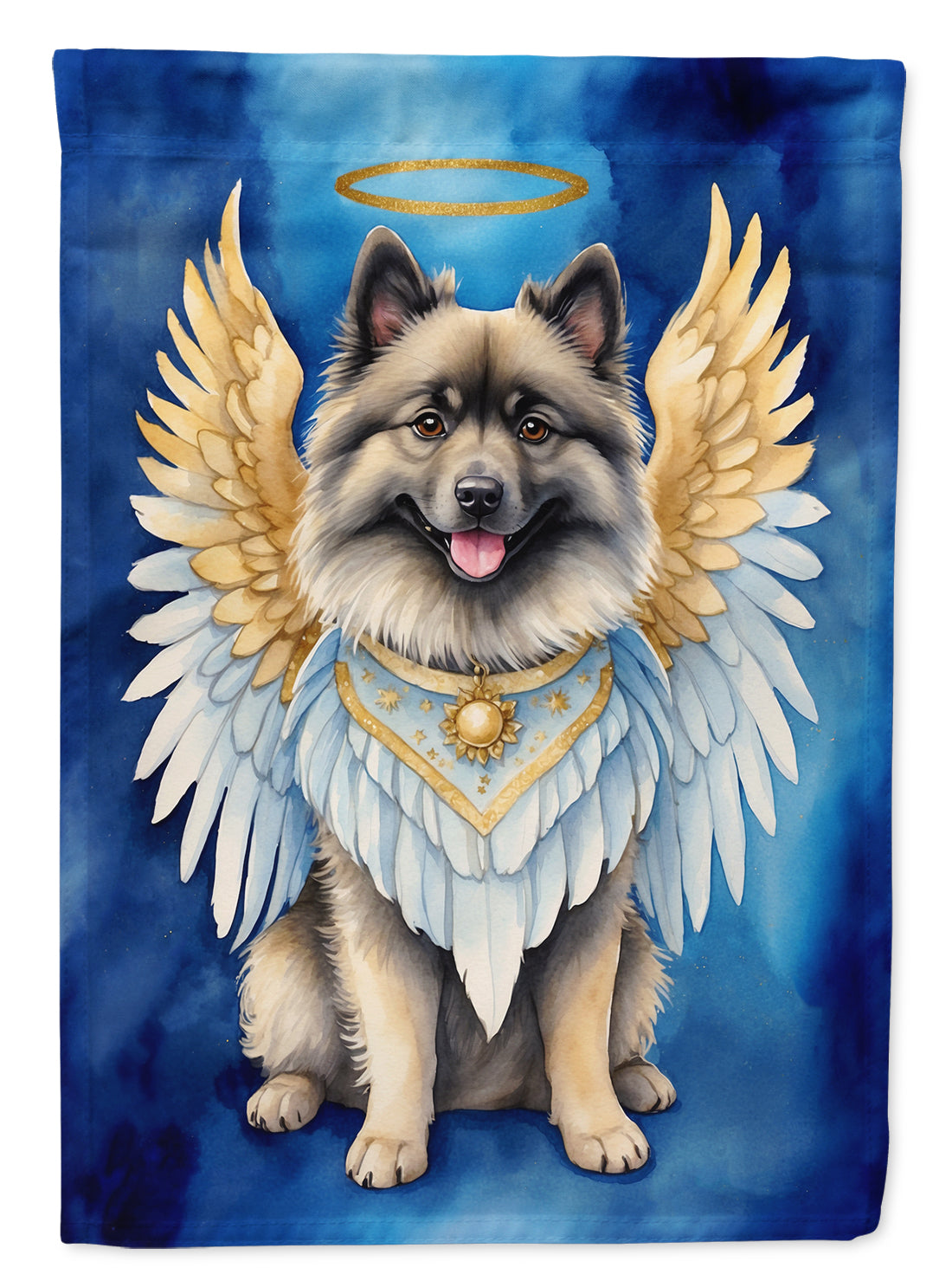 Buy this Keeshond My Angel House Flag