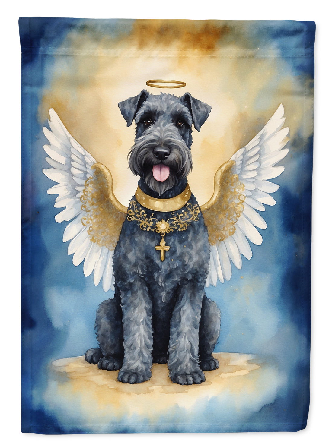 Buy this Kerry Blue Terrier My Angel House Flag