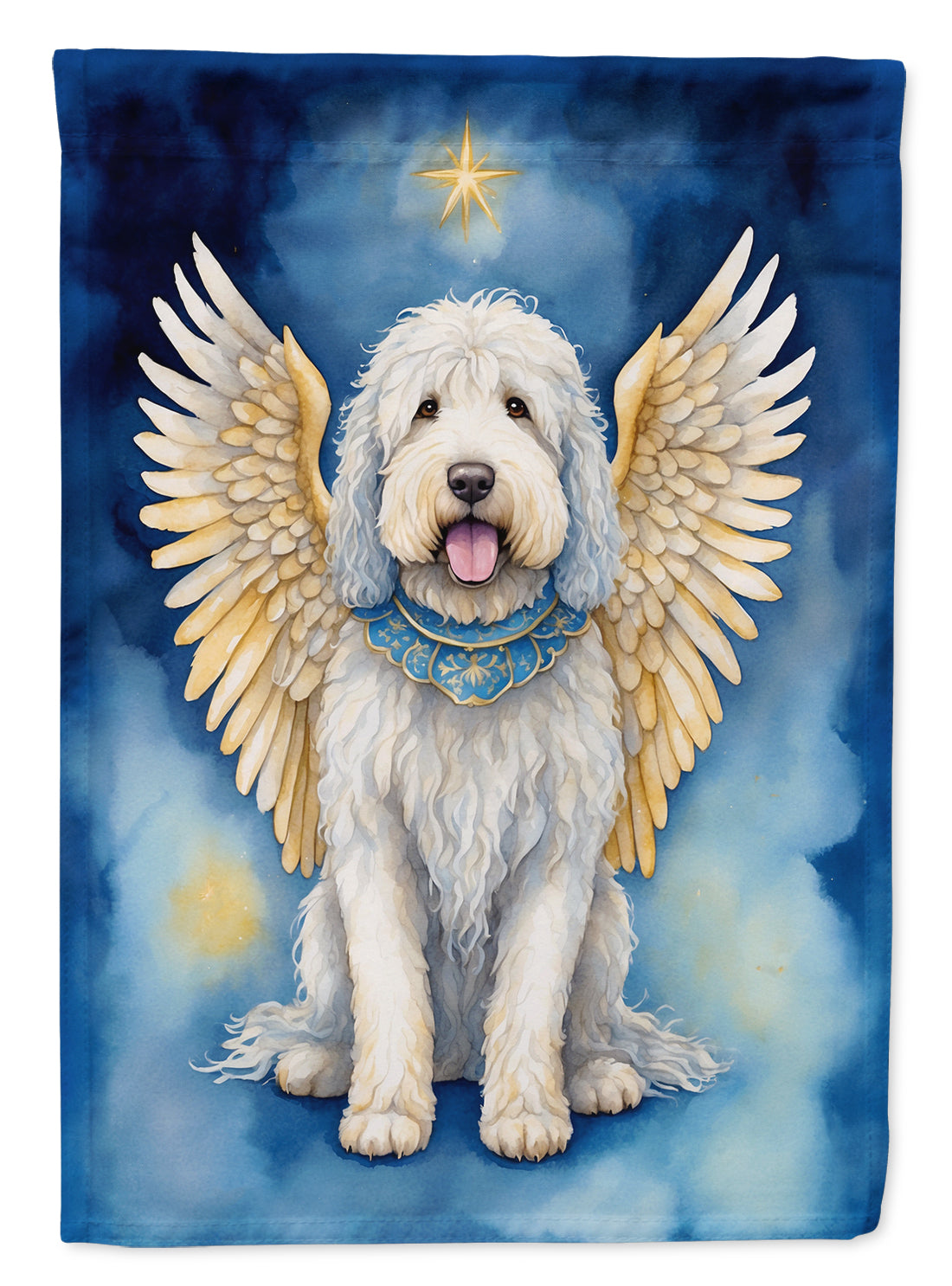 Buy this Komondor My Angel House Flag