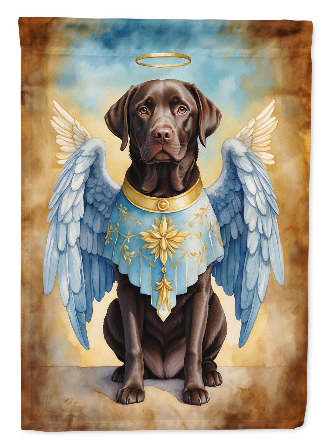 Buy this Chocolate Labrador Retriever My Angel House Flag