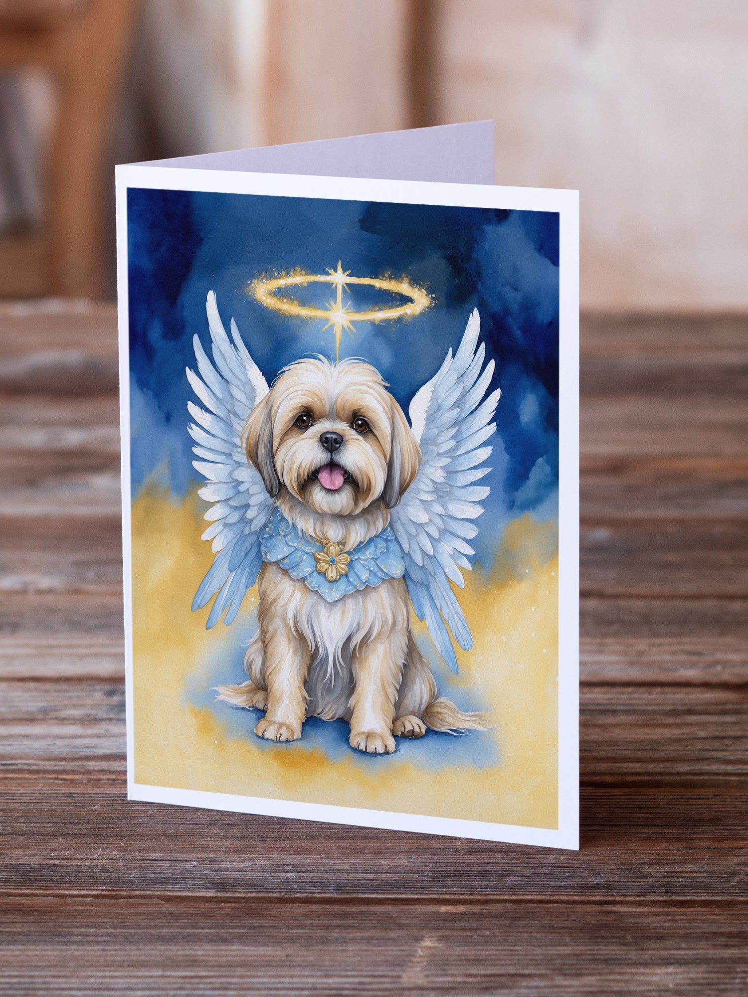 Buy this Lhasa Apso My Angel Greeting Cards Pack of 8