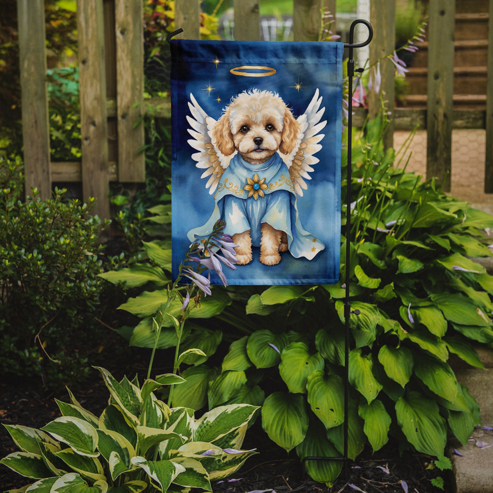 Maltipoo My Angel Garden Flag