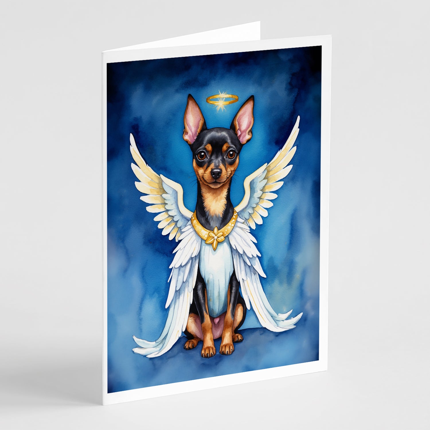 Buy this Miniature Pinscher My Angel Greeting Cards Pack of 8