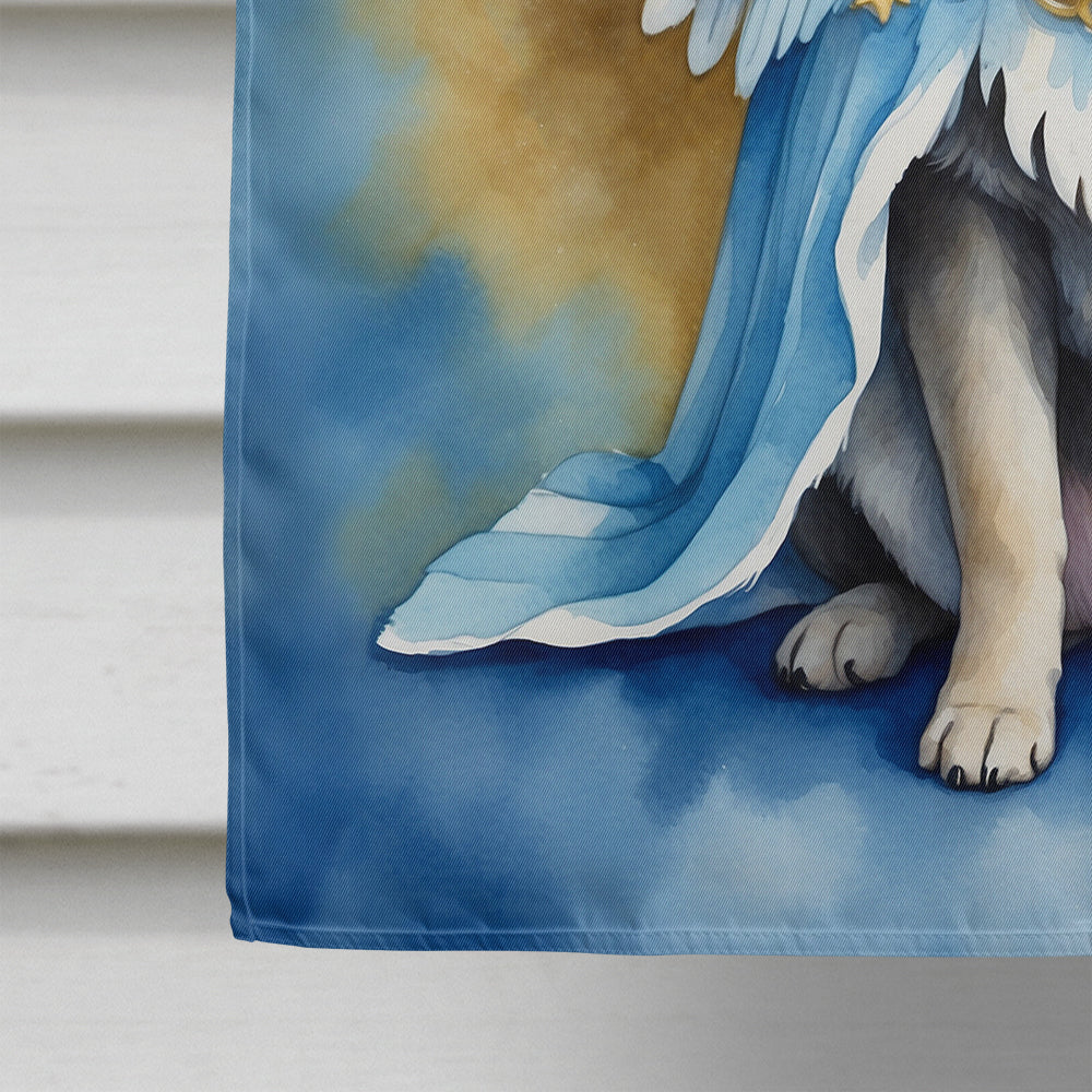 Norwegian Elkhound My Angel House Flag