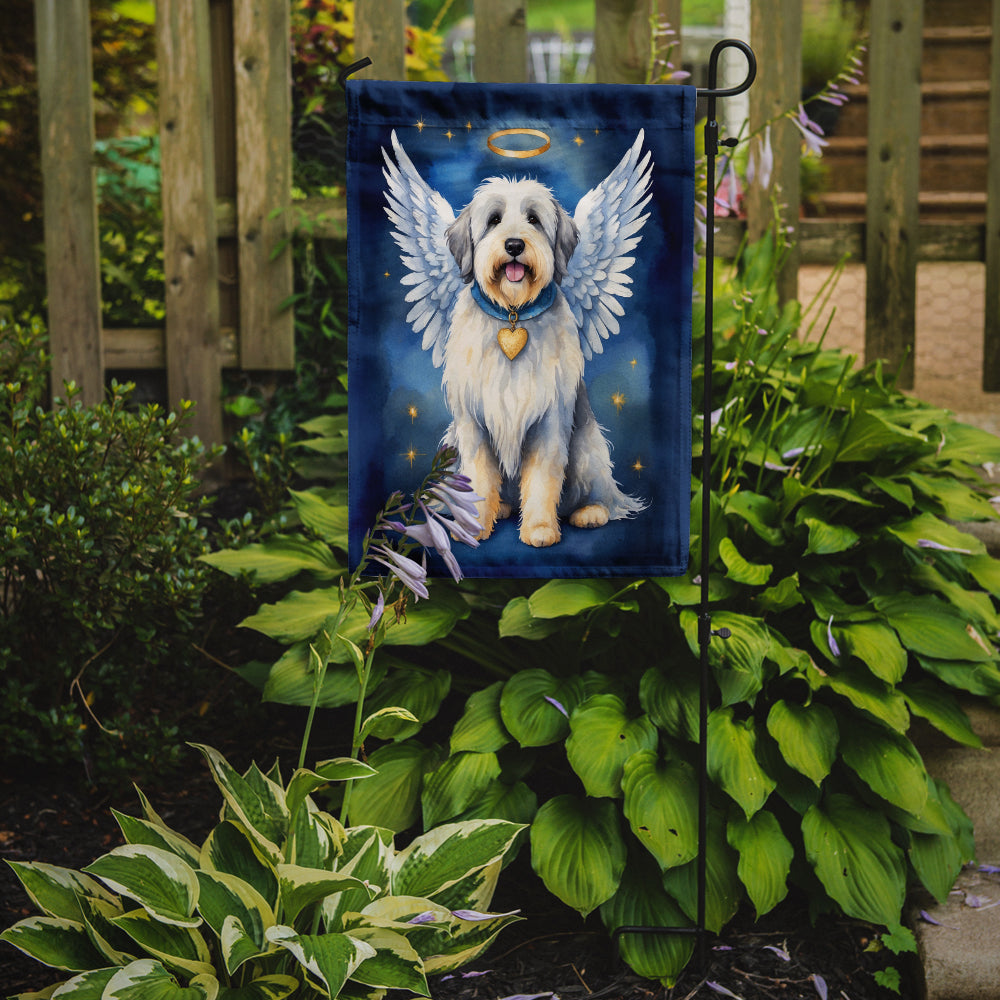 Buy this Old English Sheepdog My Angel Garden Flag