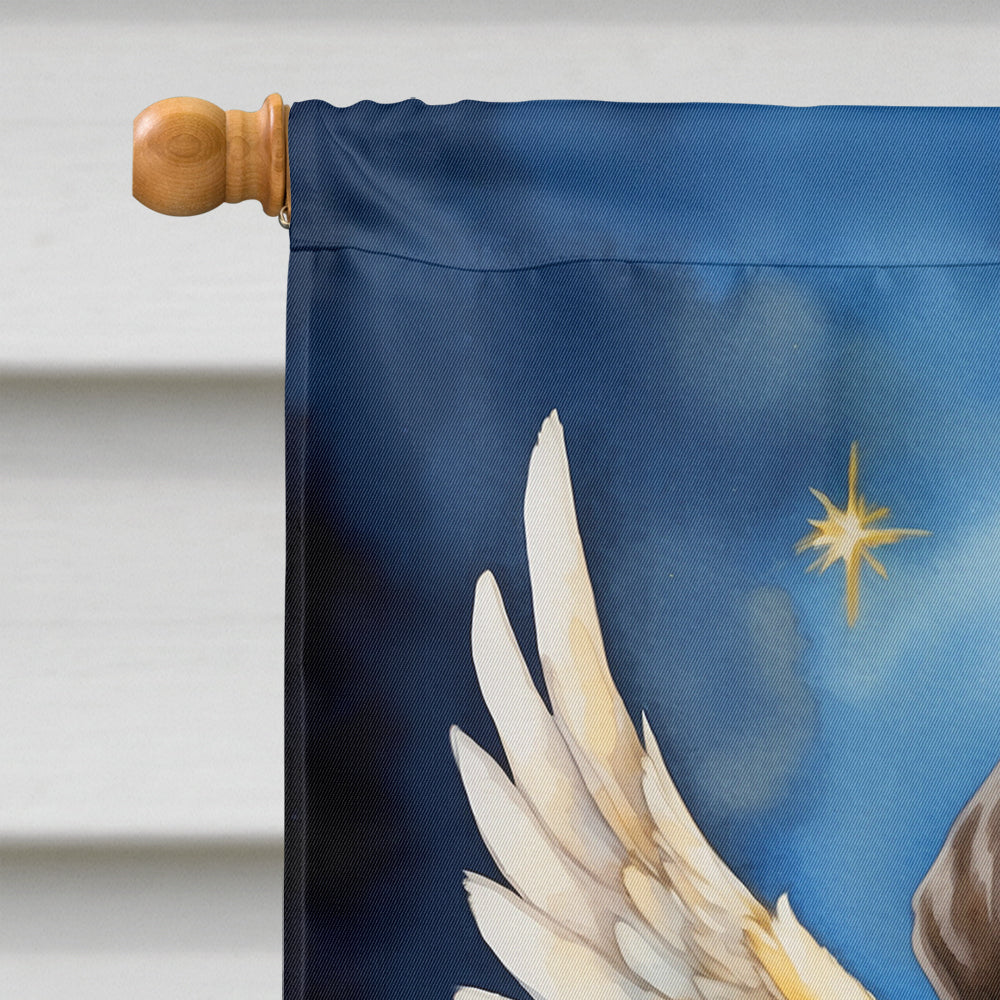 Pointer My Angel House Flag