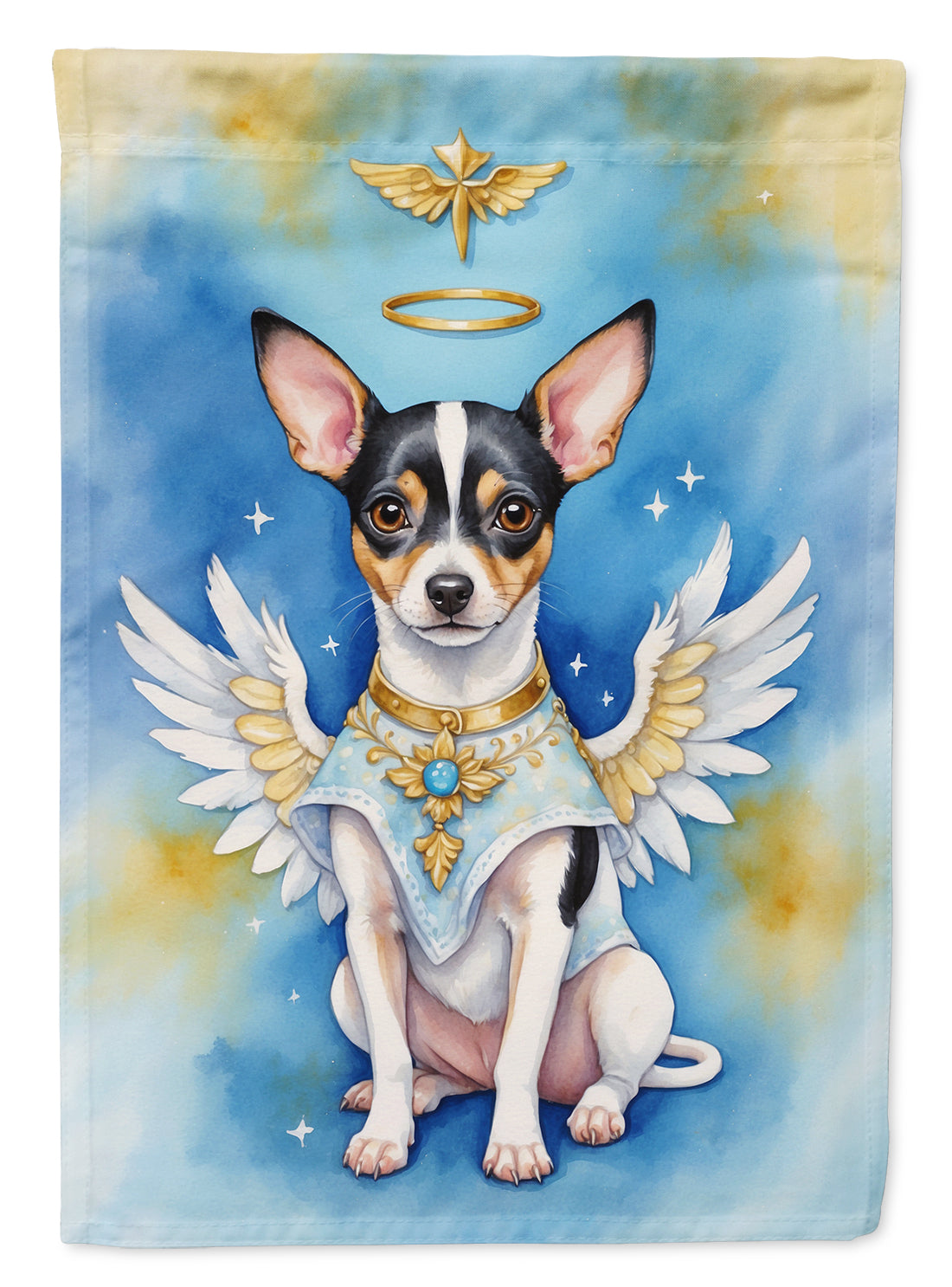 Buy this Rat Terrier My Angel House Flag