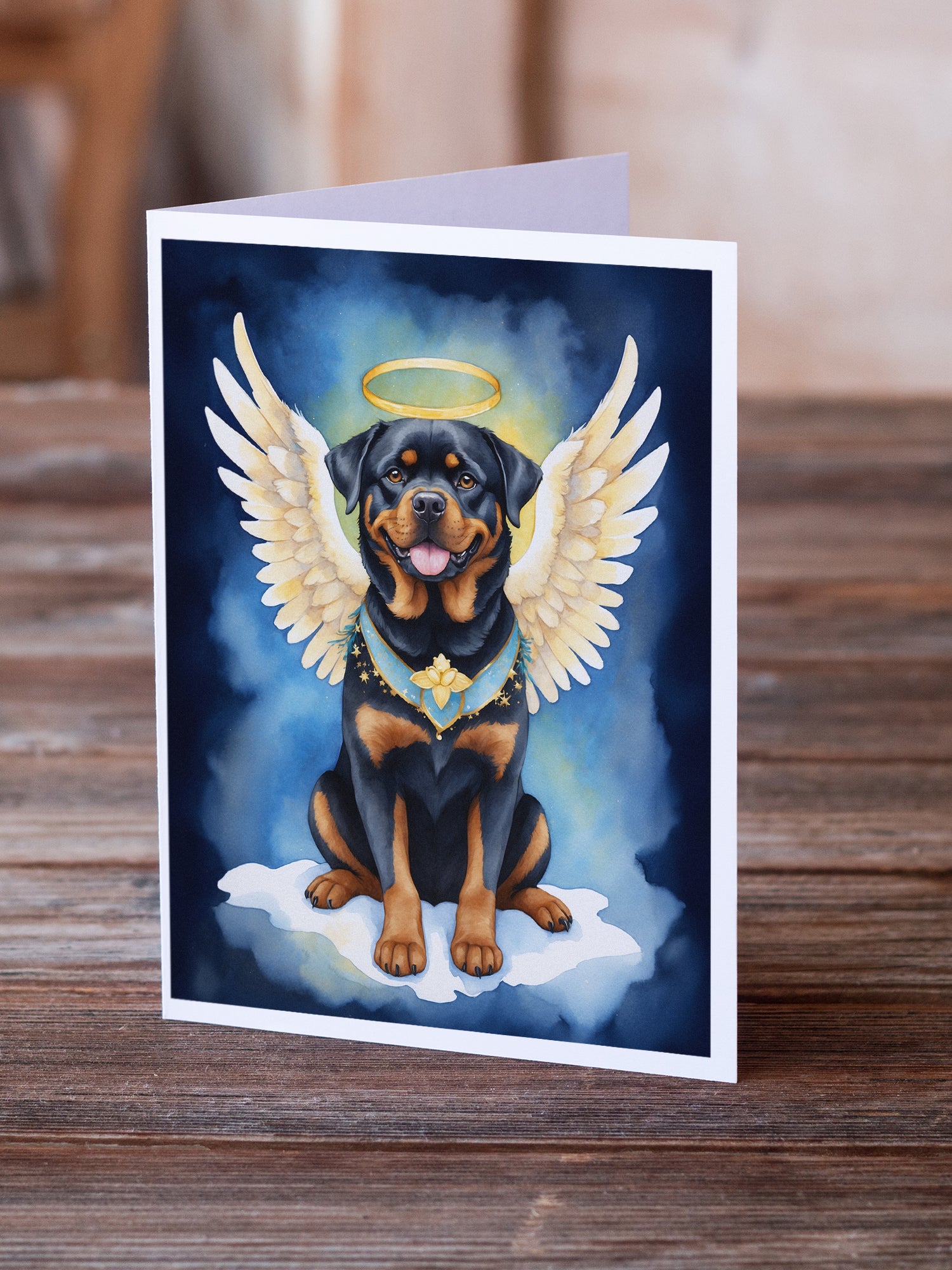 Buy this Rottweiler My Angel Greeting Cards Pack of 8