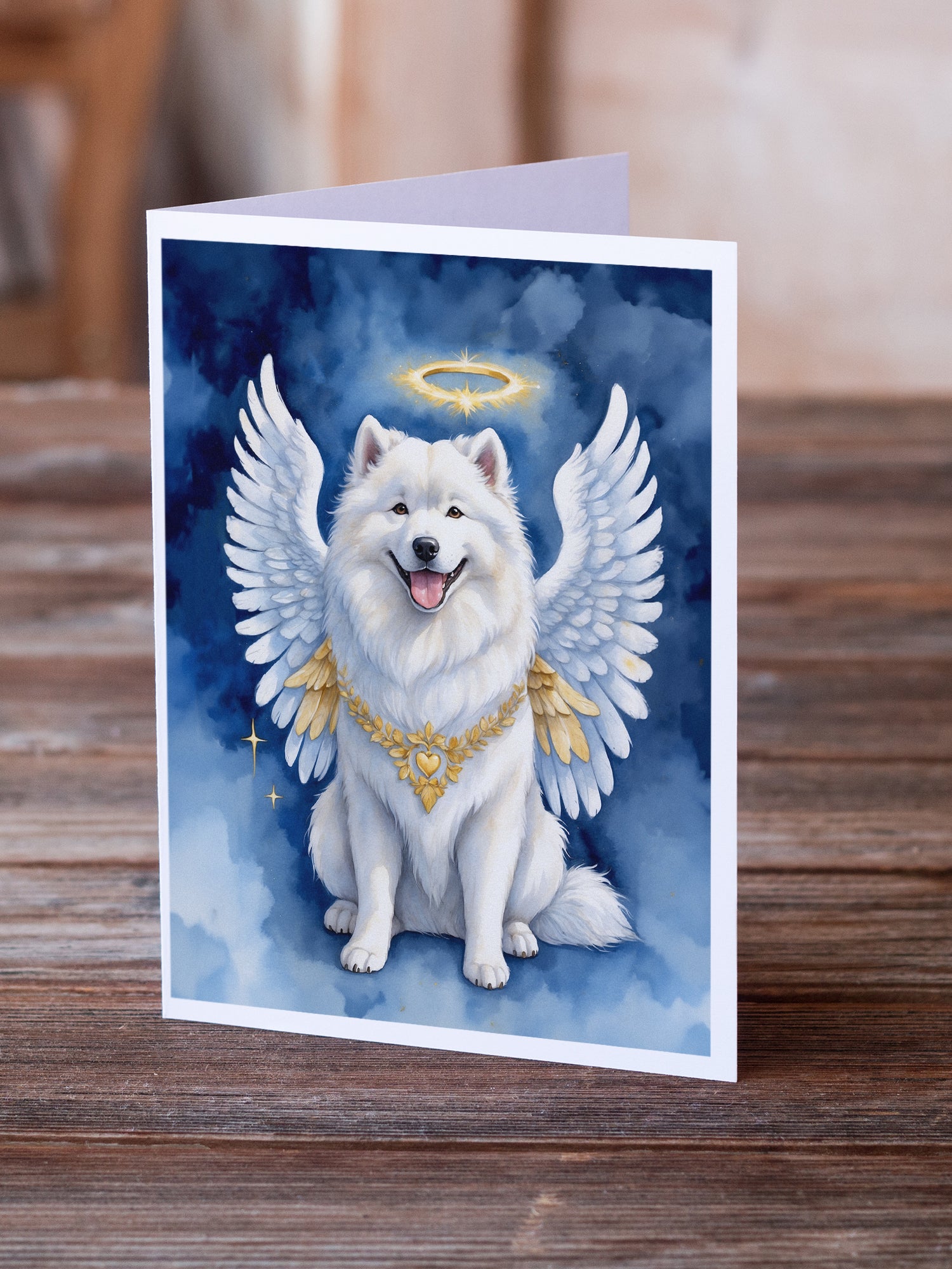 Buy this Samoyed My Angel Greeting Cards Pack of 8