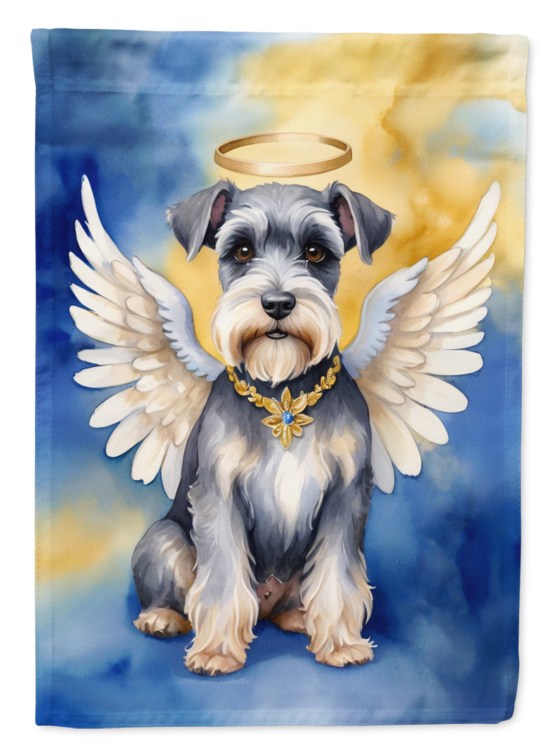 Buy this Schnauzer My Angel Garden Flag