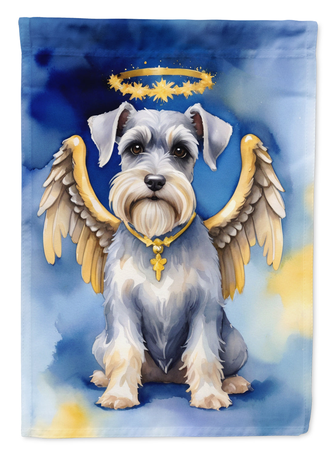 Buy this Schnauzer My Angel House Flag