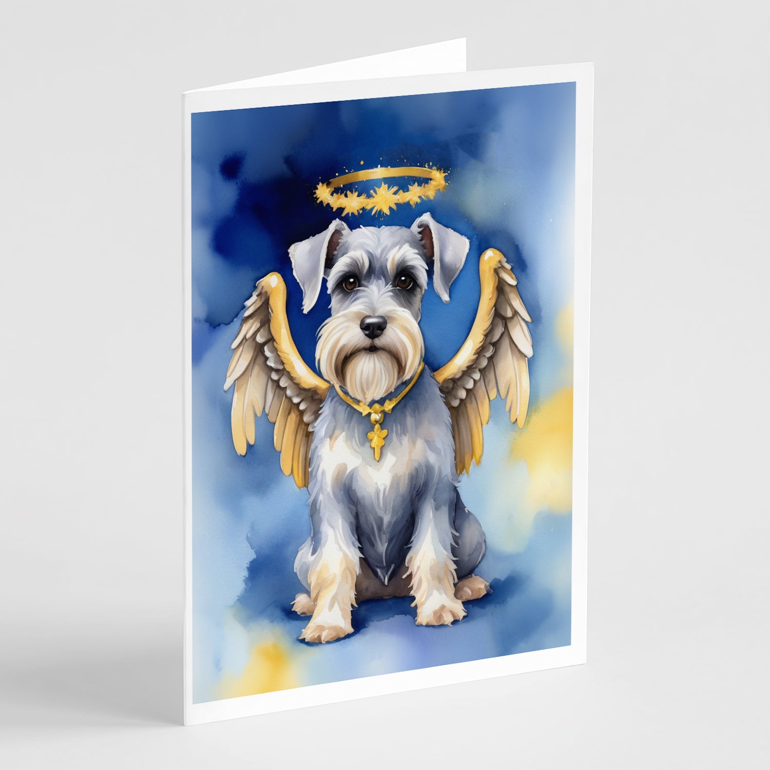 Buy this Schnauzer My Angel Greeting Cards Pack of 8