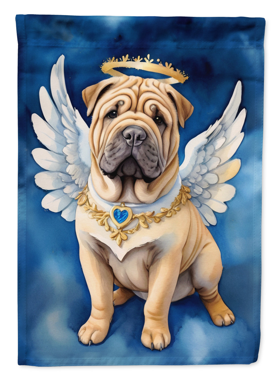 Buy this Shar Pei My Angel House Flag