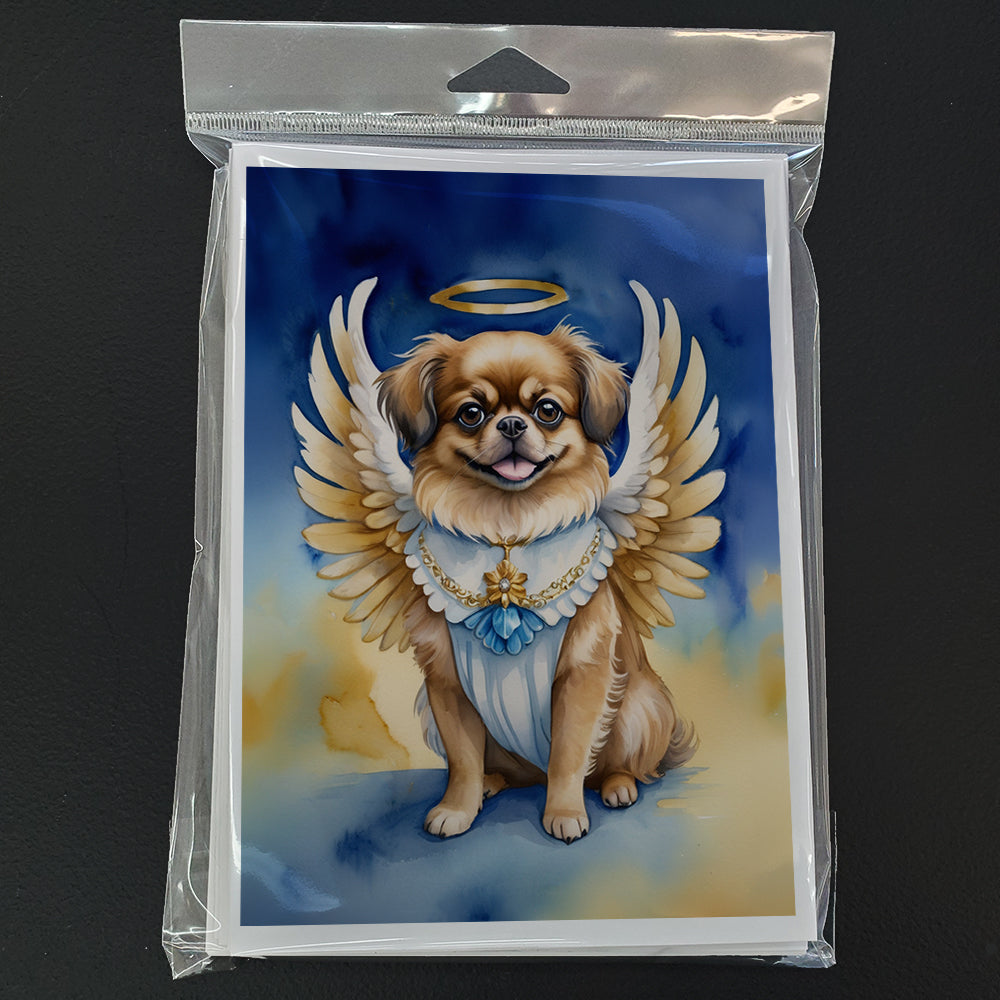 Tibetan Spaniel My Angel Greeting Cards Pack of 8