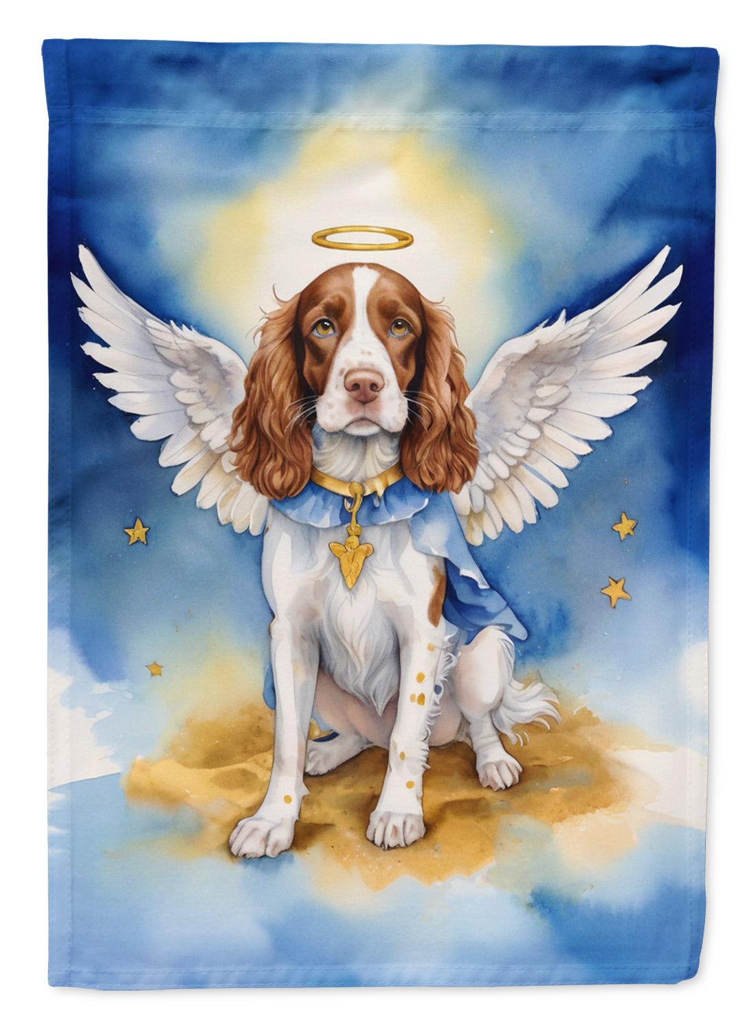 Buy this Welsh Springer Spaniel My Angel Garden Flag