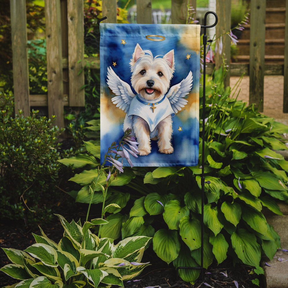 Westie My Angel Garden Flag