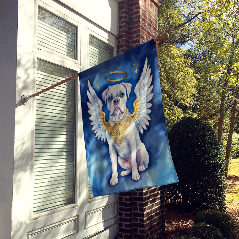 Buy this White Boxer My Angel House Flag