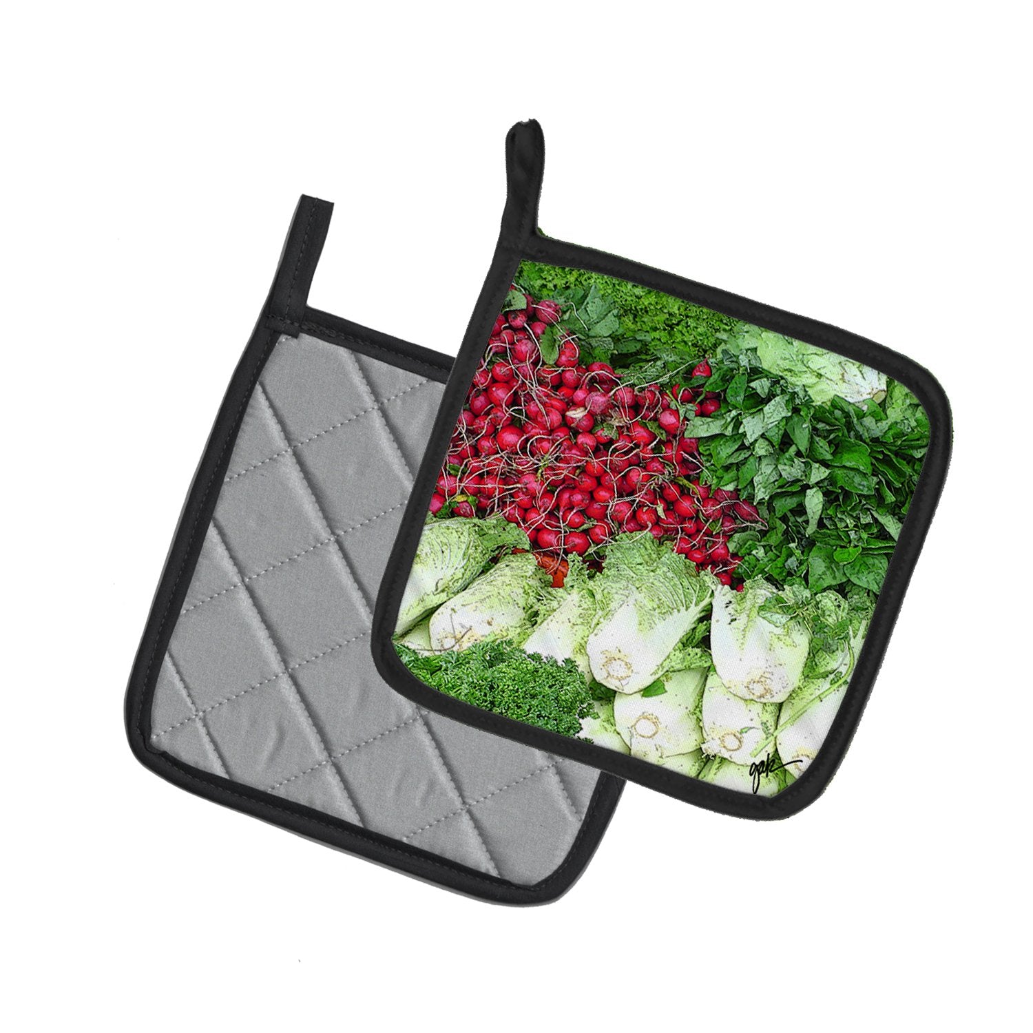 Buy this Salad by Gary Kwiatek Pair of Pot Holders