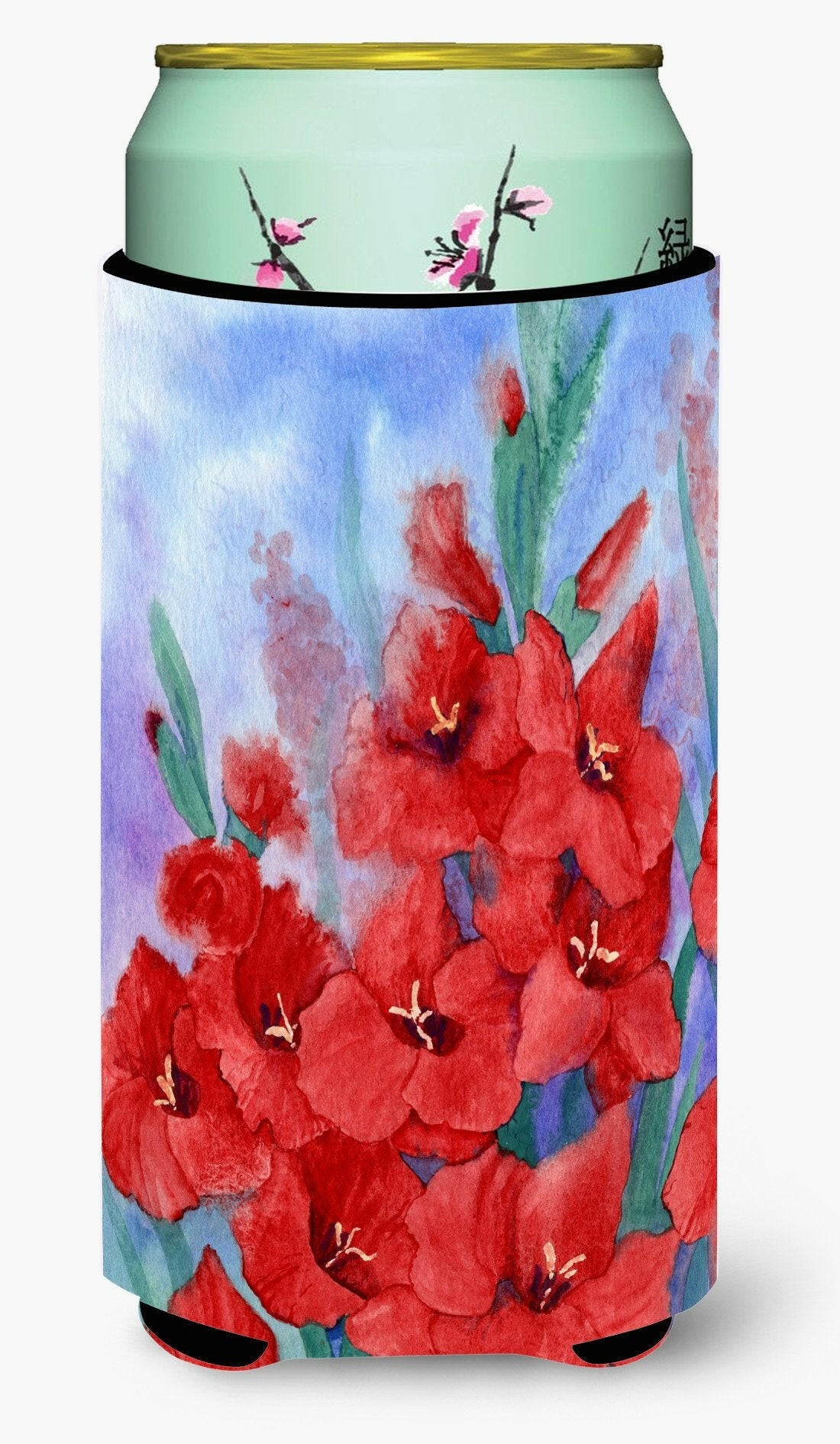 Gladioli Tall Boy Beverage Insulator Hugger IBD0250TBC by Caroline&#39;s Treasures