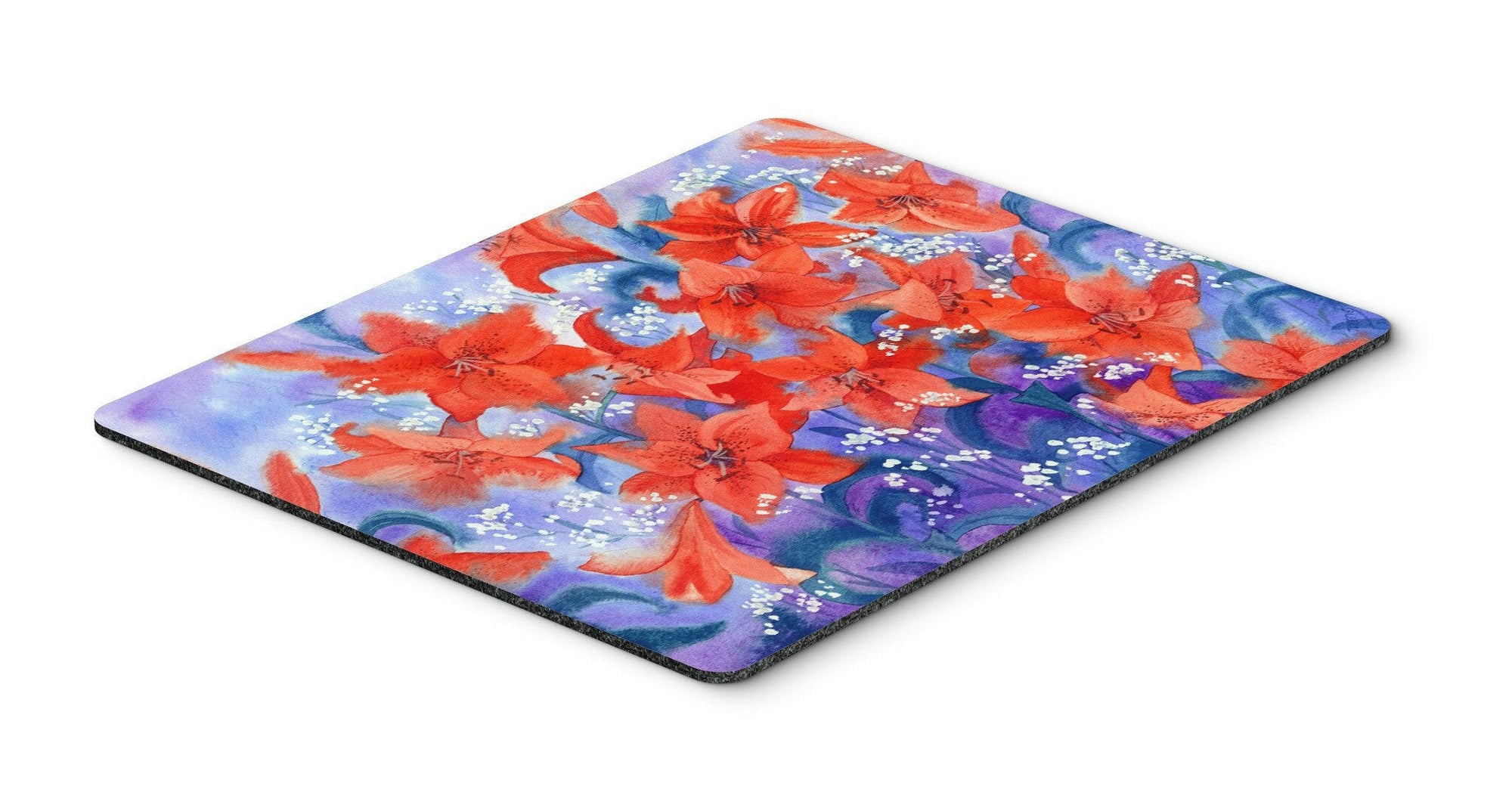 Lillies Mouse Pad, Hot Pad or Trivet IBD0257MP by Caroline's Treasures