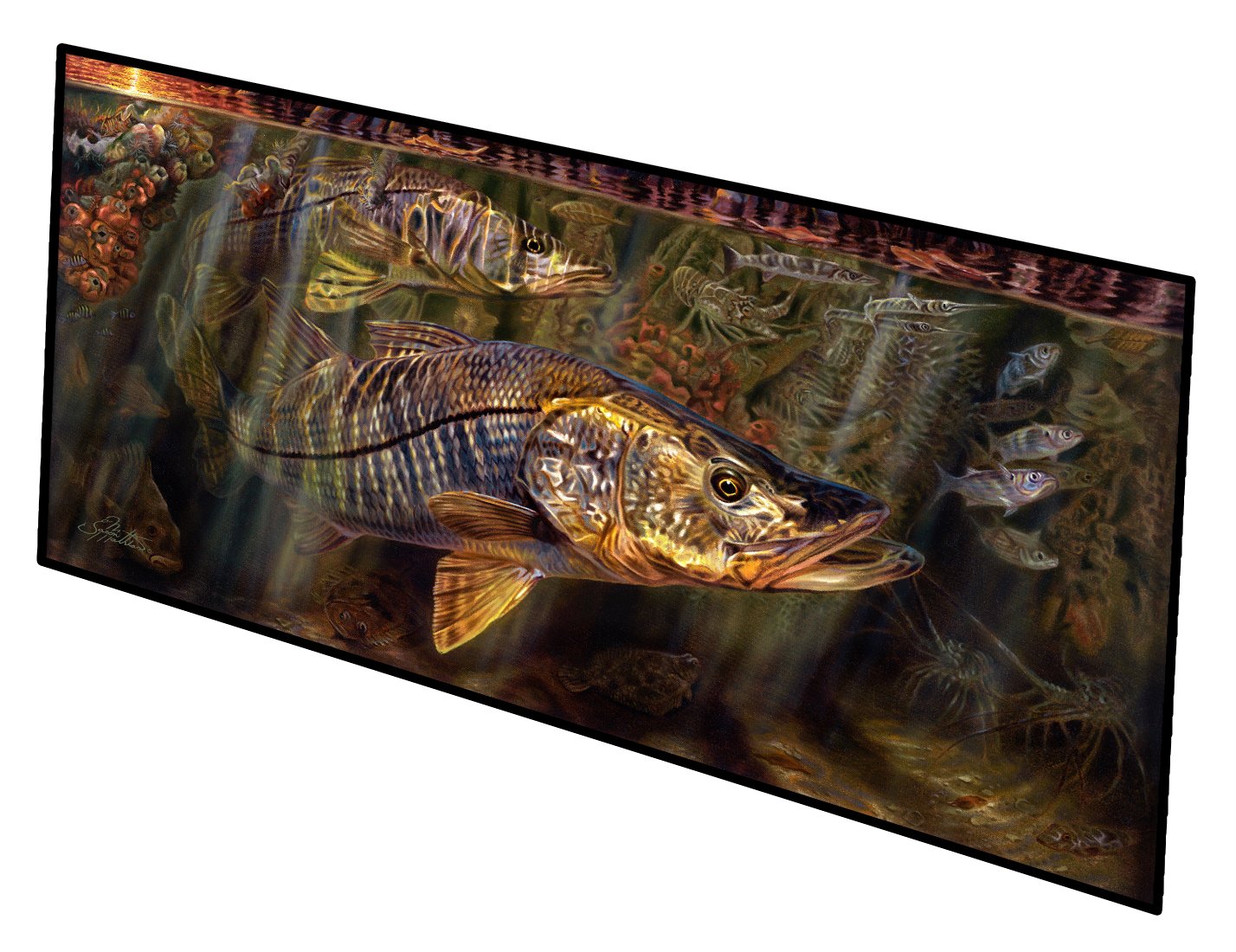 Grove Garden Snook Indoor or Outdoor Runner Mat 28x58 JMA2004HRM2858 by Caroline's Treasures