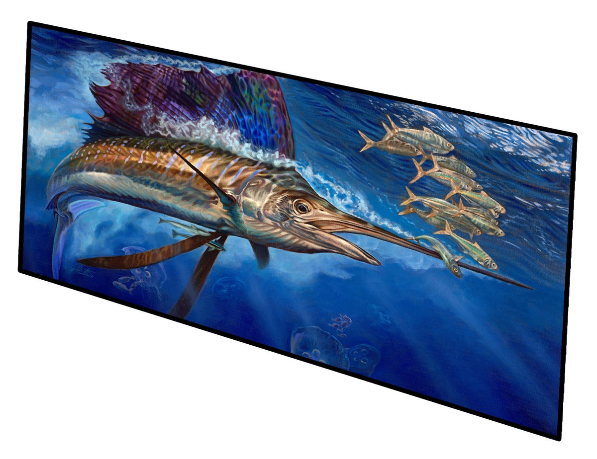 Majesty Sailfish Indoor or Outdoor Runner Mat 28x58 JMA2010HRM2858 by Caroline&#39;s Treasures