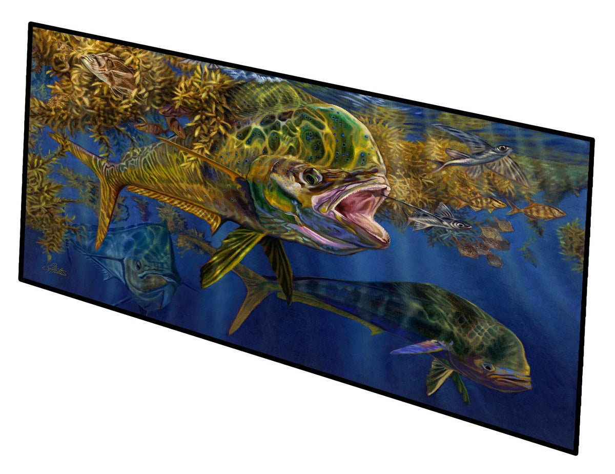 Seaweed Salad Mahi Indoor or Outdoor Runner Mat 28x58 JMA2013HRM2858 by Caroline&#39;s Treasures