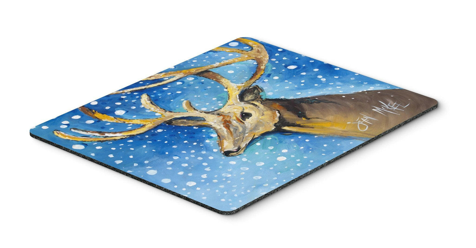 Reindeer Mouse Pad, Hot Pad or Trivet JMK1009MP by Caroline's Treasures