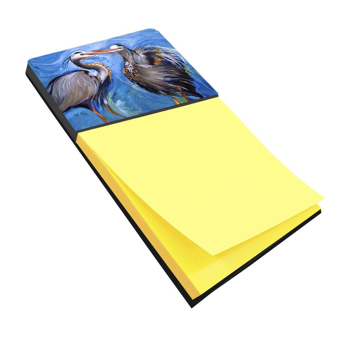 Blue Heron Love Sticky Note Holder JMK1011SN by Caroline's Treasures