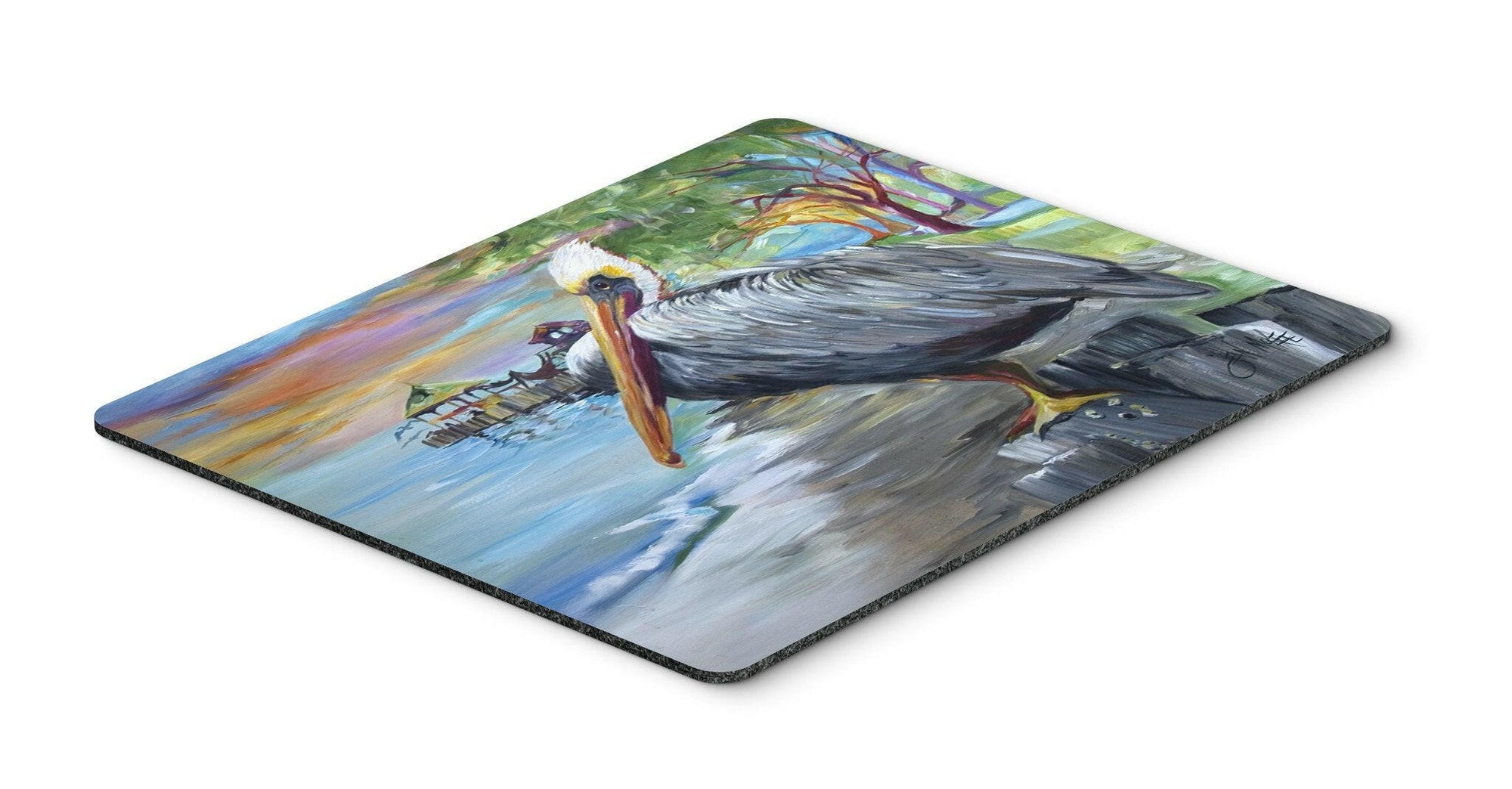 Pelican view Mouse Pad, Hot Pad or Trivet JMK1021MP by Caroline's Treasures