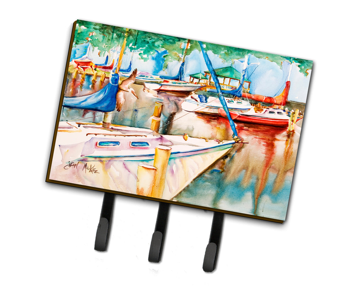 Sailboats at the Gazebo Leash or Key Holder JMK1043TH68  the-store.com.