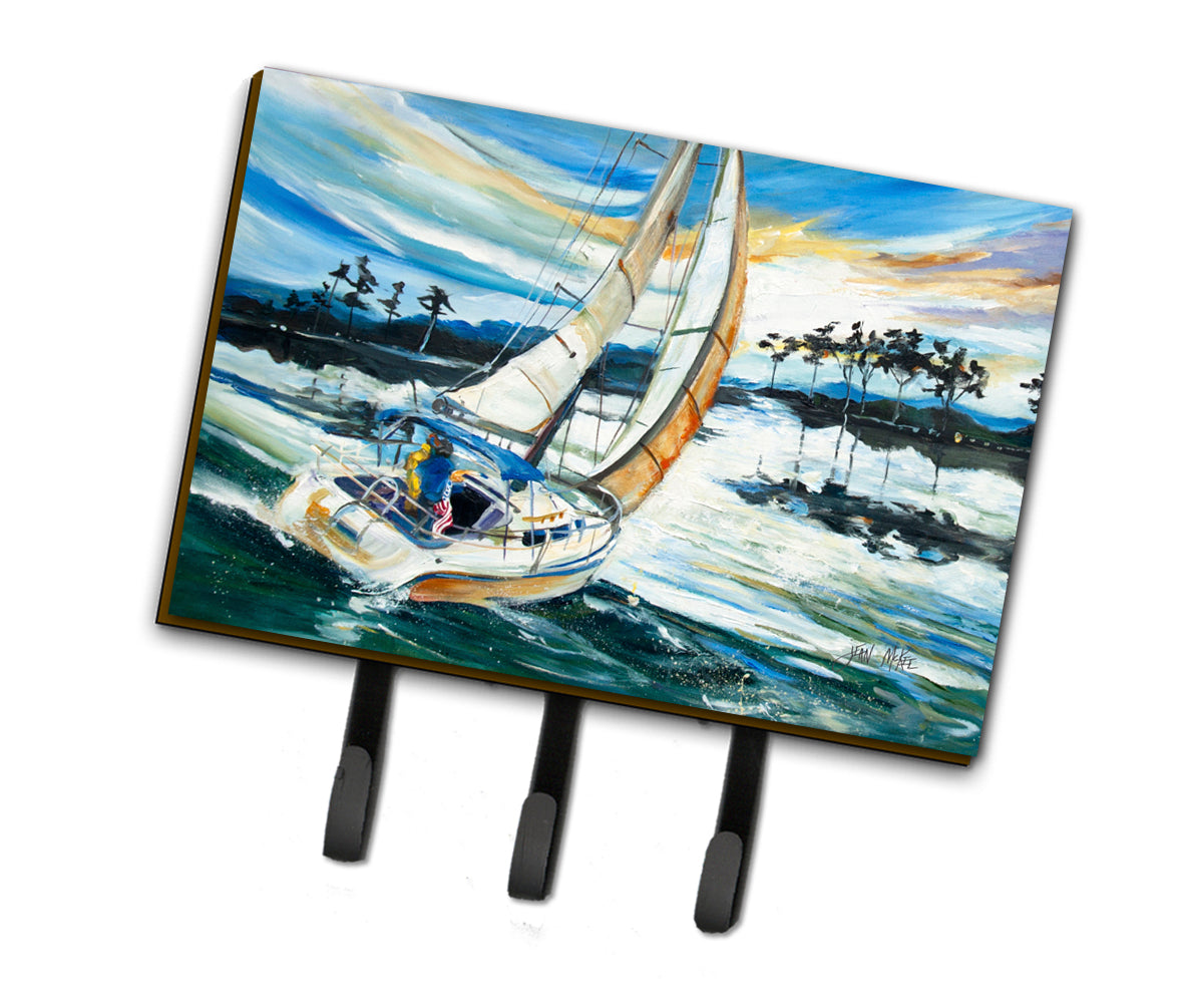 Sailboats on Lake Martin Leash or Key Holder JMK1055TH68  the-store.com.