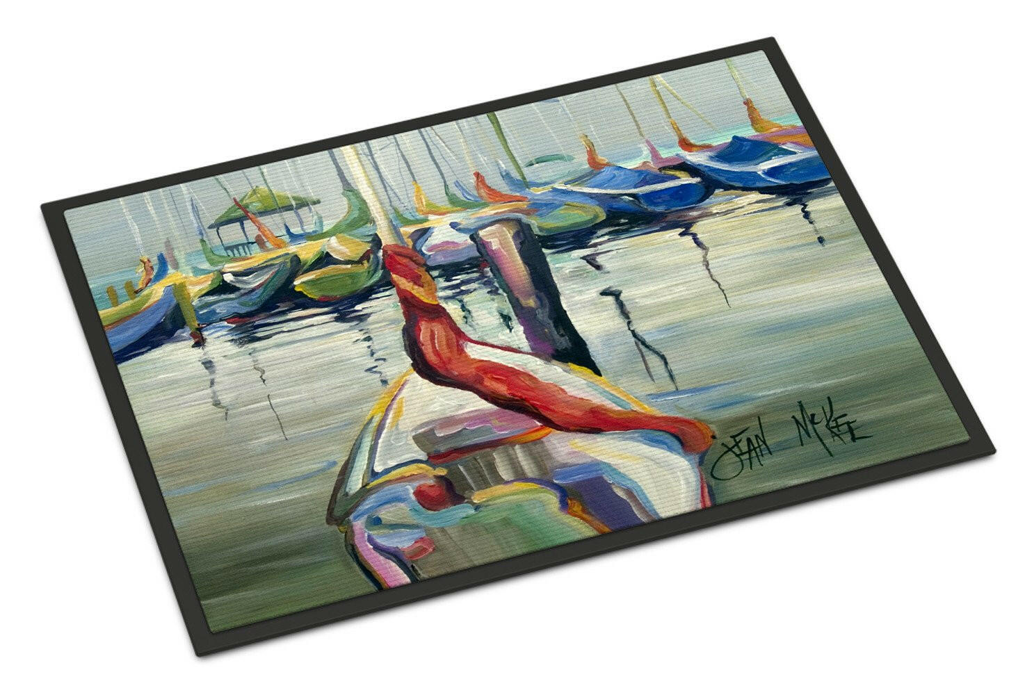 LaSalle Sailboats Indoor or Outdoor Mat 24x36 JMK1056JMAT - the-store.com