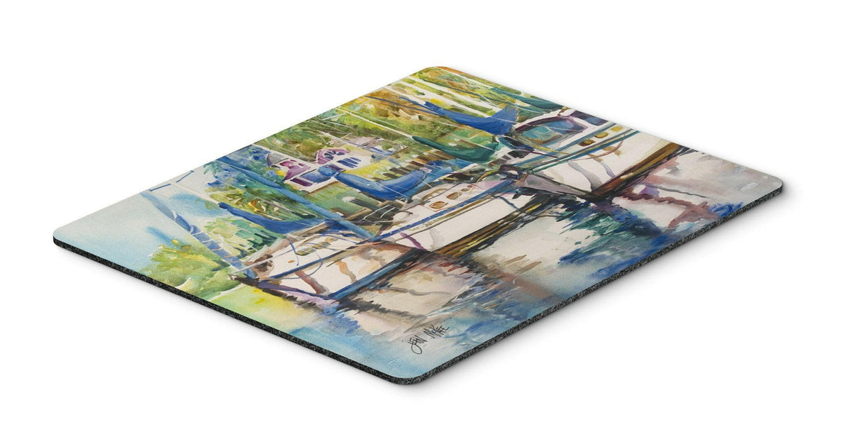 Safe Harbour Sailboats Mouse Pad, Hot Pad or Trivet JMK1071MP by Caroline&#39;s Treasures