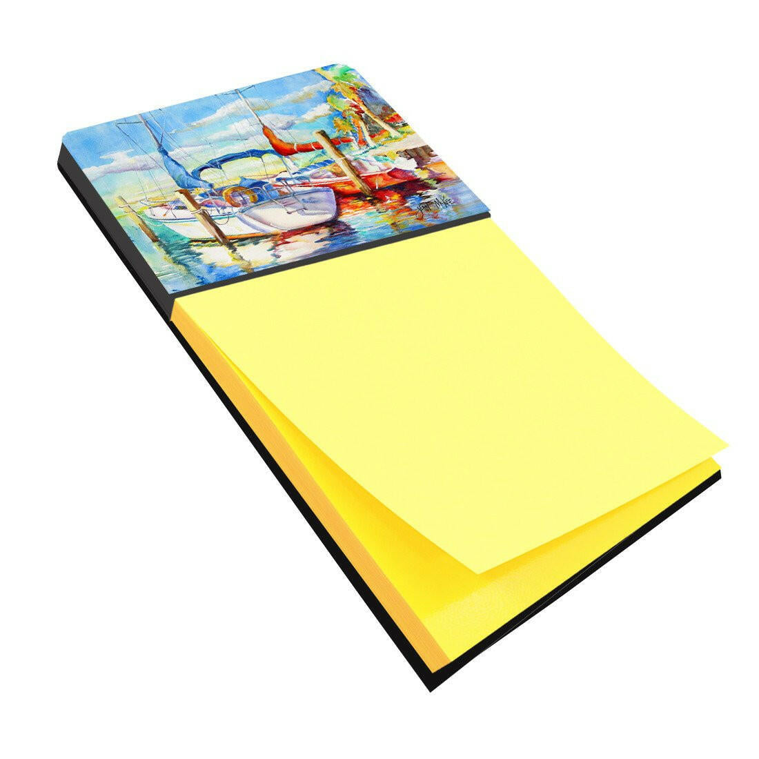 Towering Q Sailboat Sticky Note Holder JMK1088SN by Caroline's Treasures