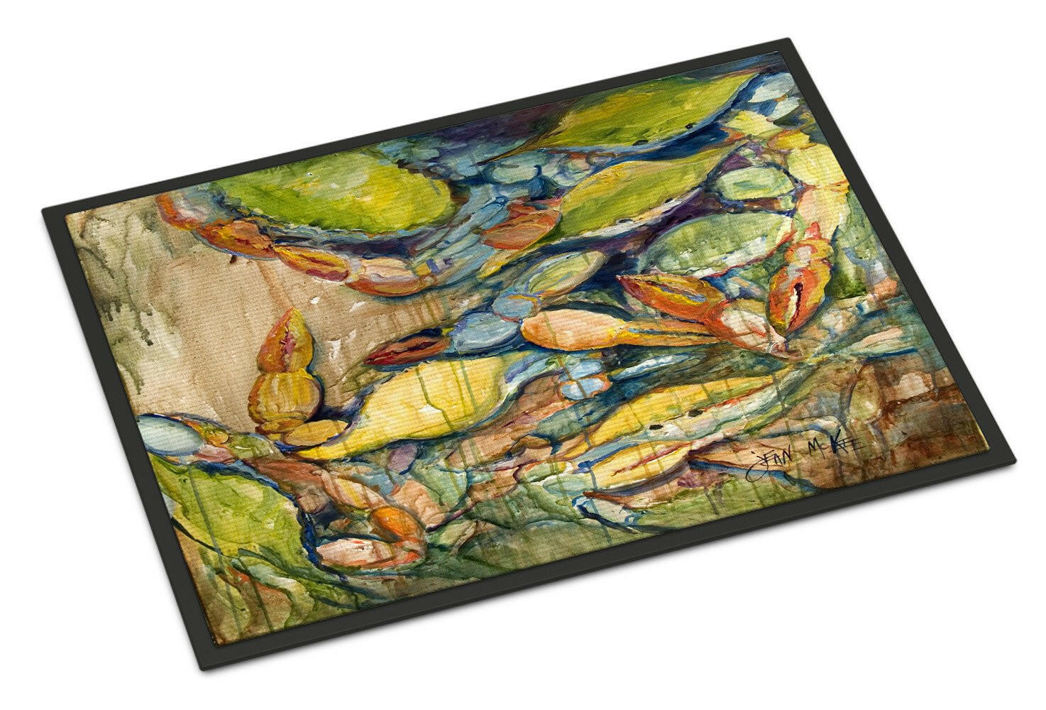 Jubilee Blue Crab Indoor or Outdoor Mat 24x36 JMK1102JMAT - the-store.com