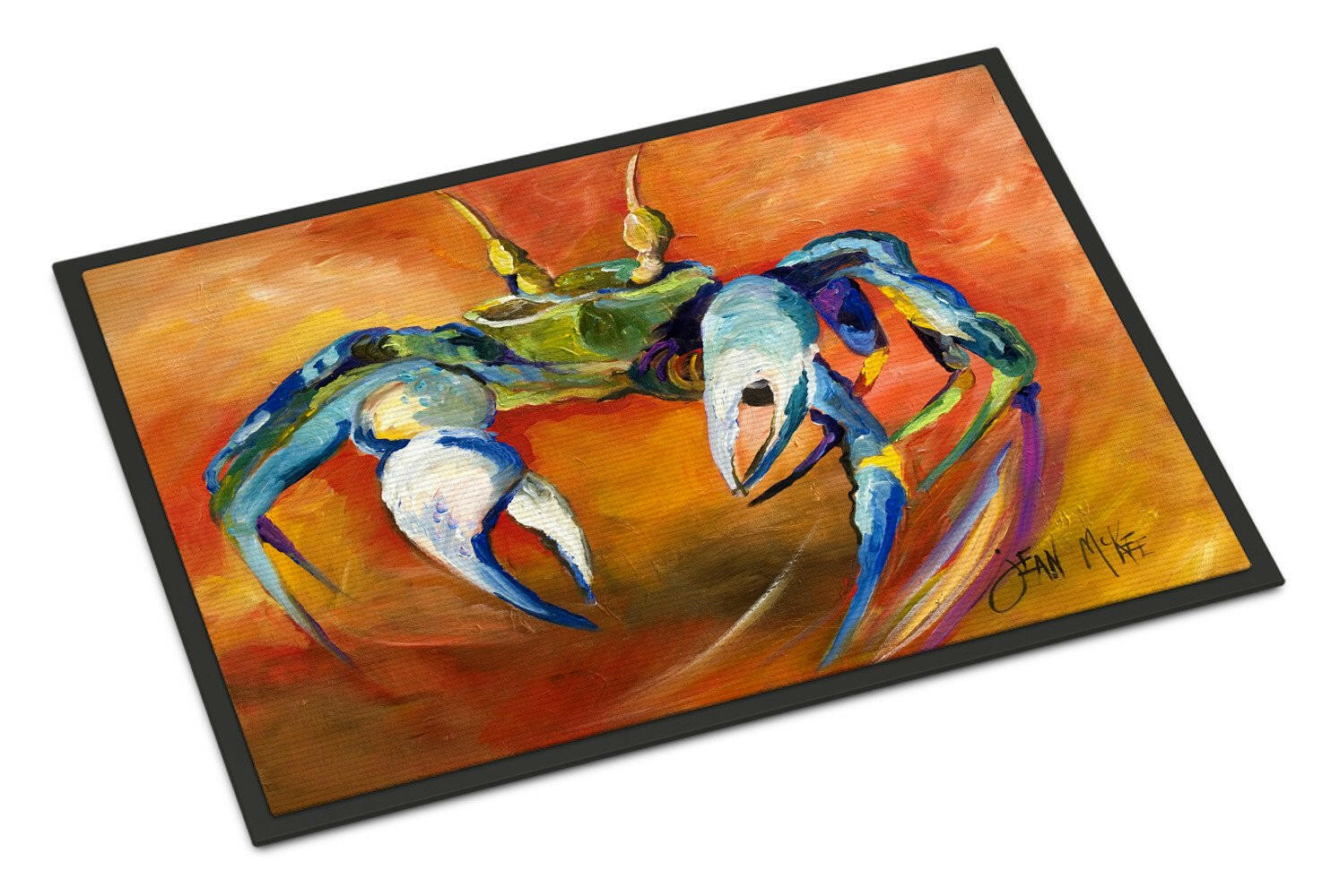 Blue Crab Indoor or Outdoor Mat 24x36 JMK1110JMAT - the-store.com