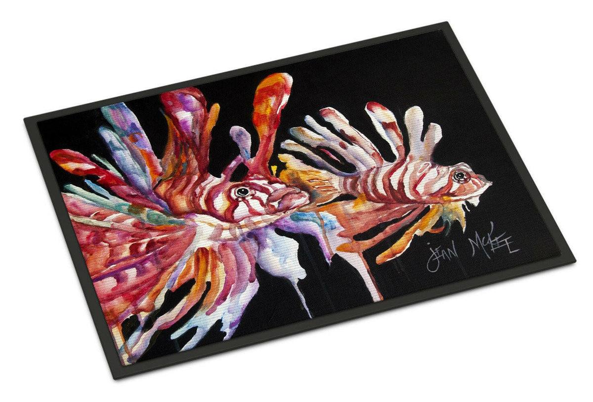 Lionfish Indoor or Outdoor Mat 18x27 JMK1114MAT - the-store.com